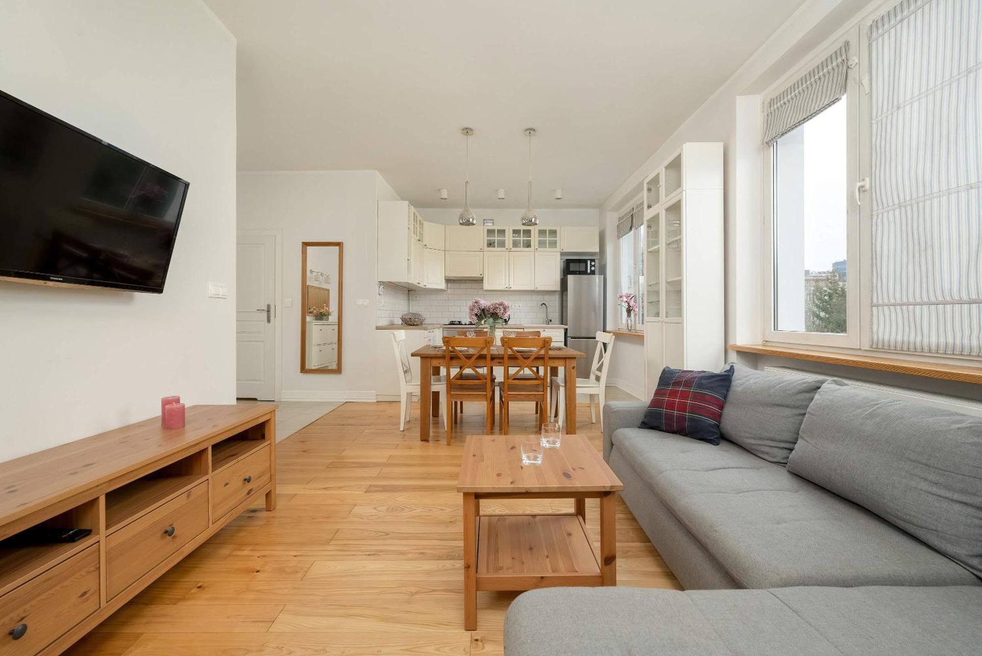 Pawlowa Stylish Apartment With Balcony & Home Office Wroclaw By Noclegi Renters Luaran gambar